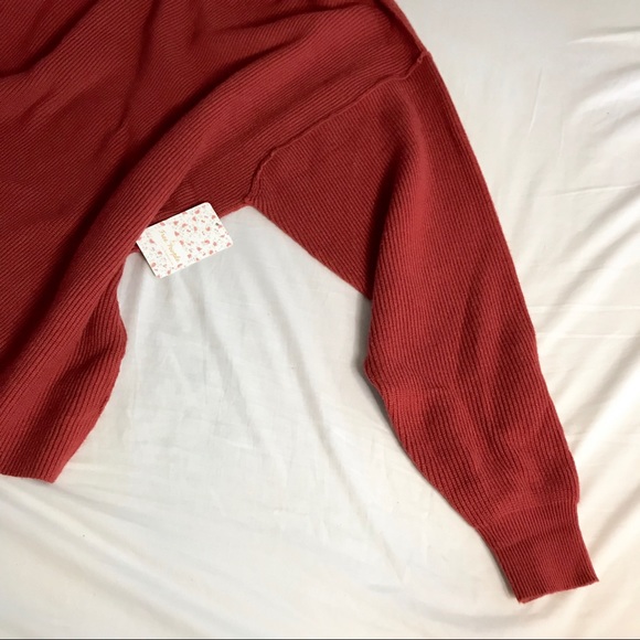 FP Red Softly Structured Tunic - Picture 6 of 8